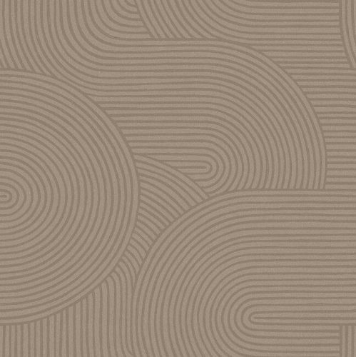 Boras Graphics vlies anyagú, barna színű, geometriai, Modern tapéta