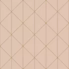 Boras Graphics vlies anyagú, arany, barack színű, geometriai, Modern tapéta