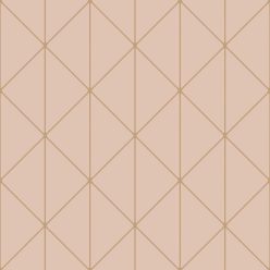   Boras Graphics vlies anyagú, arany, barack színű, geometriai, Modern tapéta