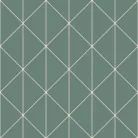 Boras Graphics vlies anyagú, zöld, arany színű, geometriai, Modern tapéta