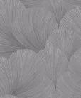 Boras Graphics vlies anyagú, szürke színű, geometriai, leveles, Modern tapéta