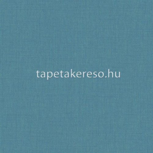 Casadeco California vlies, vinyl anyagú türkiz színű textílhatású, egyszínű romantikus tapéta