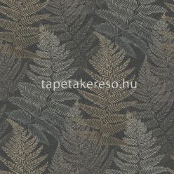   Casadeco California vlies, vinyl anyagú barna színű leveles romantikus tapéta