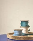 Casadeco Caractere, vlies, vinyl anyagú, beige  színű, egyszínű, textilhatású, Modern tapéta