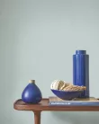 Casadeco Caractere, vlies, vinyl anyagú, kék színű, egyszínű, textilhatású, Modern tapéta