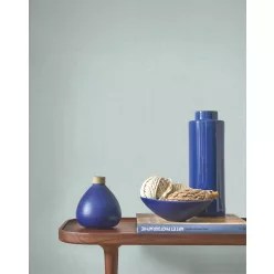   Casadeco Caractere, vlies, vinyl anyagú, kék színű, egyszínű, textilhatású, Modern tapéta