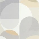 Casadeco CARNABY STREET vlies anyagú beige, fehér, szürke, keki színű geometriai Modern tapéta