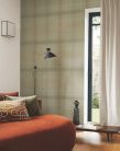 Casadeco CARNABY STREET vlies anyagú keki színű kockás, textilhatású Modern tapéta