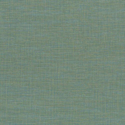 Casamance Le Lin 2 vinyl, vlies anyagú, zöld színű, egyszínű, textilhatású, Modern tapéta