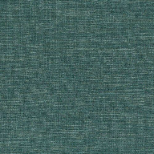 Casamance Le Lin 2 vinyl, vlies anyagú, zöld színű, egyszínű, textilhatású, Modern tapéta