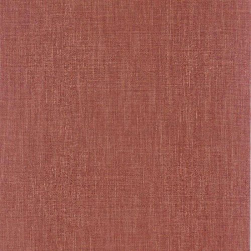 Casamance Le Lin 2 vinyl, vlies anyagú, korall színű, egyszínű, textilhatású, Modern tapéta