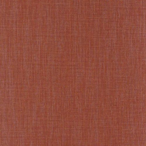Casamance Le Lin 2 vinyl, vlies anyagú, terrakotta színű, egyszínű, textilhatású, Modern tapéta