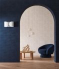 Casamance Le Velours 2 vinyl, vlies anyagú, beige színű, foltos, textilhatású, Modern tapéta