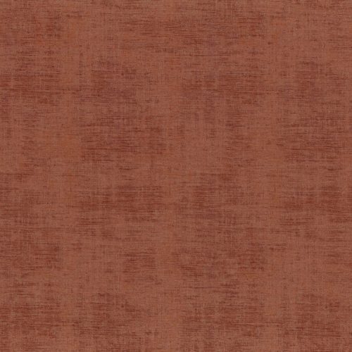 Casamance Le Velours 2 vinyl, vlies anyagú, terrakotta színű, foltos, textilhatású, Modern tapéta