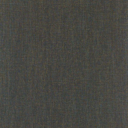 Casamance Le Lin 2 vinyl, vlies anyagú, kék, arany színű, egyszínű, textilhatású, Modern tapéta