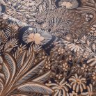 Casamance Nuit d'orient vlies anyagú, kék, beige, barna, bronz színű, növényes, Modern tapéta