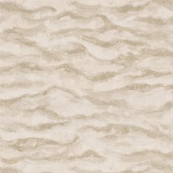   Casamance Nuit d'orient vlies anyagú, beige, homok színű, hullám, Modern tapéta
