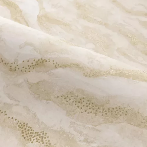 Casamance Nuit d'orient vlies anyagú, beige, homok színű, hullám, Modern tapéta