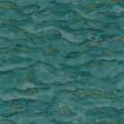 Casamance Nuit d'orient vlies anyagú, zöld, arany színű, hullám, Modern tapéta