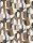 Casamance L'Atelier vinyl, vlies anyagú, fehér, szürke, barna színű, geometriai, Modern tapéta