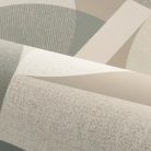 Casamance Faubourg Des Lumiéres vlies anyagú, keki, szürke, beige színű, geometriai, Modern tapéta