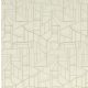 Casamance Faubourg Des Lumiéres vlies anyagú, beige, arany színű, art deco, geometriai, Modern tapéta