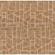 Casamance Faubourg Des Lumiéres vlies anyagú, arany, beige színű, art deco, geometriai, Modern tapéta
