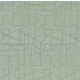 Casamance Faubourg Des Lumiéres vlies anyagú, zöld, arany színű, art deco, geometriai, Modern tapéta