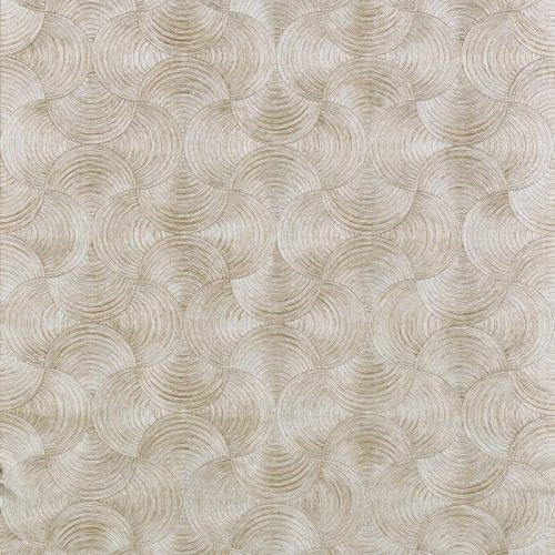 Casamance Magnitude vinyl, vlies anyagú, ezüst, barna színű, absztrakt, geometriai, Modern tapéta