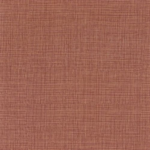 Casamance Palmadora vinyl, vlies anyagú, terrakotta színű, szövethatású, egyszínű, Modern tapéta