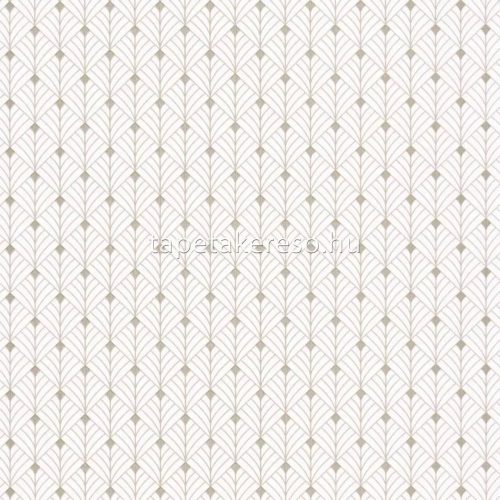 Caselio ColorBox 3 vinyl, vlies anyagú beige, barna, arany színű art deco modern tapéta