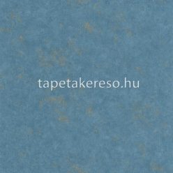   Caselio CERAMIQUE vlies, vinyl anyagú kék, arany színű foltos, repedezett, struktúrált modern tapéta