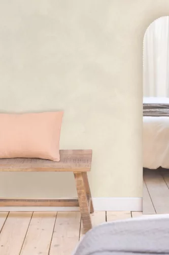 Caselio  Chalk, vlies, vinyl anyagú, beige színű, vakolt, Modern tapéta