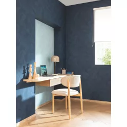   Caselio  Chalk, vlies, vinyl anyagú, kék színű, vakolt, Modern tapéta