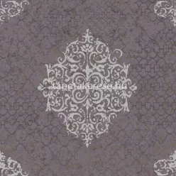   Galerie Lustre vlies anyagú lila, ezüst színű keleties, koptatott, marokkó, barokk modern tapéta