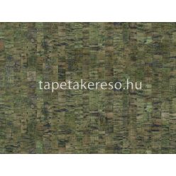   Omexco Casca parafa, vlies anyagú zöld, fekete színű foltos natural tapéta