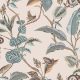Cristiana Masi Botany House vlies anyagú, beige, barna, türkiz színű, állatos, leveles, Modern tapéta
