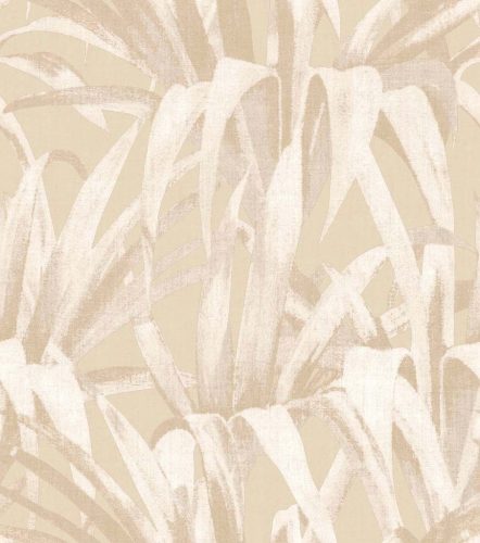 Cristiana Masi Botany House vlies anyagú, beige színű, leveles, Modern tapéta