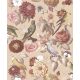Cristiana Masi Botany House vlies anyagú, beige, zöld, bordó, sárga színű, madaras, virágos, Modern tapéta