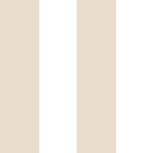 Cristiana Masi Botany House vlies anyagú, beige, fehér színű, csíkos, Modern tapéta