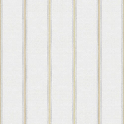 Cristiana Masi The Best Classic Elegant vlies, vinyl anyagú, beige, sárga színű, csíkos, Klasszikus tapéta