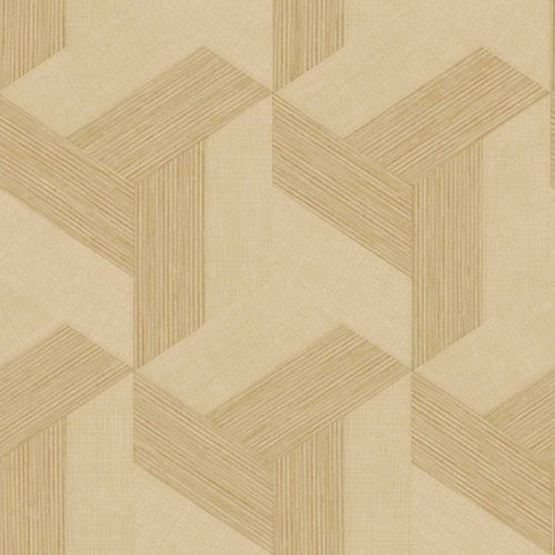 Cristiana Masi Sintesi vinyl, vlies anyagú, barna színű, geometriai, Modern tapéta