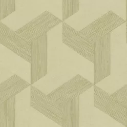  Cristiana Masi Sintesi vinyl, vlies anyagú, zöld színű, geometriai, Modern tapéta