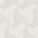 Cristiana Masi Sintesi vinyl, vlies anyagú, beige, szürke színű, geometriai, Modern tapéta