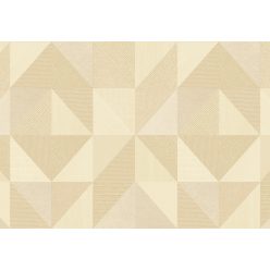   Cristiana Masi, Vitalis, vlies, vinyl anyagú, sárga, mustársárga, csillámos színű, geometriai, Modern tapéta
