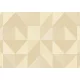 Cristiana Masi, Vitalis, vlies, vinyl anyagú, sárga, mustársárga, csillámos színű, geometriai, Modern tapéta