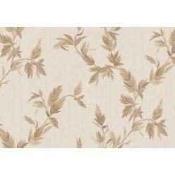   Cristiana Masi Ornamenta vlies, vinyl anyagú, beige, barna, arany színű, ágas, leveles, Klasszikus tapéta