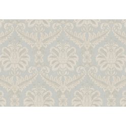   Cristiana Masi Ornamenta vlies, vinyl anyagú, türkiz, beige színű, barokk, Klasszikus tapéta