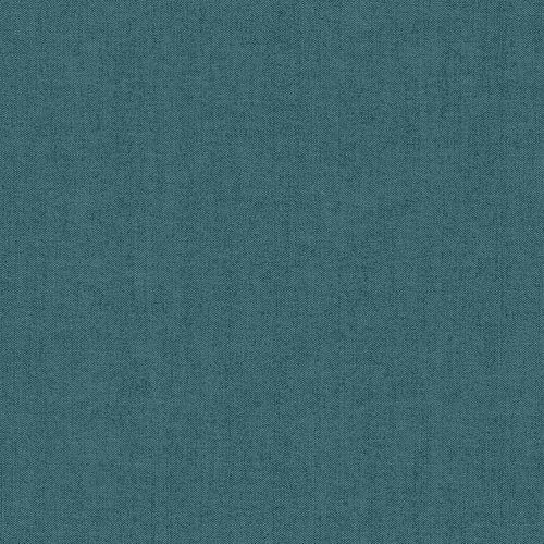 Cristiana Masi Pictura vinyl, vlies anyagú, türkiz színű, szövethatású, egyszínű, Modern tapéta