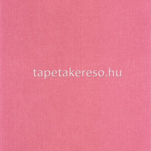 Caselio Damier vlies anyagú pink színű egyszínű, textilhatású modern tapéta